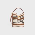 BUCKET 16 BAG IN STRIPED TEXTILE WITH CELINE JACQUARD MULTICOLOR - Image 2